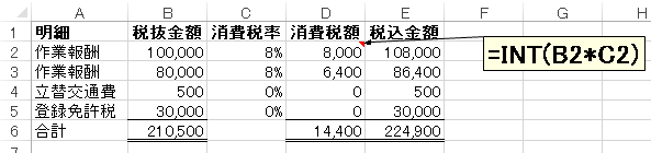 計算 税 抜